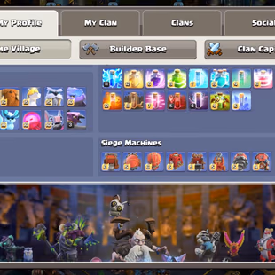 🔥TH 18 AlMOST MAX🔥 XP 255-HERO MAX 105-105-95-80-55- 9 EPIC EQUIPMENT MAX-WALLS DEFENSE MAX-NC YES-BEST DEAL - Image 3