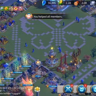 109M - Vip 16 - 18  Commanders - 16 Passport - 4,1M Credit - 598 Gold Head - 61k Gems  - 4 Farms (41M - 36M - 1 - Image 2