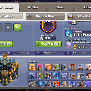 BEST OFFER🌟RARE-MASH-A-RAMA SCENERY🌟COSMIC SET FULL SKIN | GHOST SET SKIN | TH 17 ALMOST MAX 12 EPIC EQUIPMENT XP-205 - Image 3