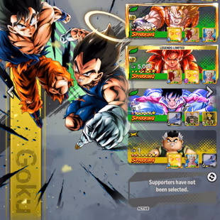 D815-IOS+Android-New Fusion Goku&Vegeta Full Red Star+Good Team+11 Legends+Good Equipment+Vegeta&Goku+Vegito+SS4 Gogeta - Image 6