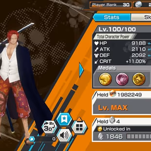 [4112][IOS+ANDROID] 11 EX - Garp + Roger + Shanks + Kizaru + Law + Saturn + Zoro + Akainu + Zephyr + Blackbeard  - Image 6