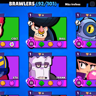 High End Brawl Stars Account  92 Brawlers 200 Skins 34 Maxed 24 Hypercharges - Image 3