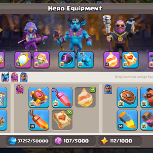 🌟BEST OFFER | TH 17 MAX DEFENCE 🌟HERO 100-100-73-75-50 | 4X EPIC MAX 5TH 26 LVL | NC 500 | 400 CWL MEDALS | BEST DEAL  - Image 6