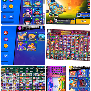 67K TROPHIES|65 MAXED|57 HYPERCHARGE|250 SKINS|MANY RARE SKINS| 8 BUFFIES|LIMIYED OFFER| - Image 1