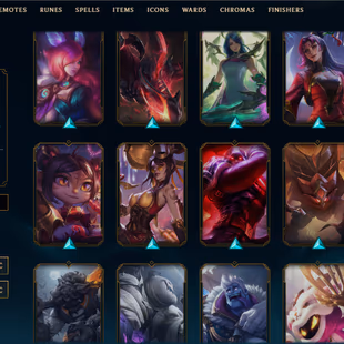 SEVER [ EUW ] - 315 LVL  - UNRANK - 351 SKINS - FULL CHAMP [ 39777 BE - 3 RP ] - FULL ACCESS  - Image 6