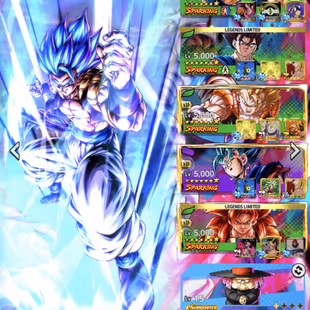 D938-IOS+Android-Vip Team Fusions+5 UL(SS4 Goku+Gogeta Blue)+32 Legends+Good Equipment+29 Zenkai+Goku&Vegeta+Vegeta&Goku - Image 5