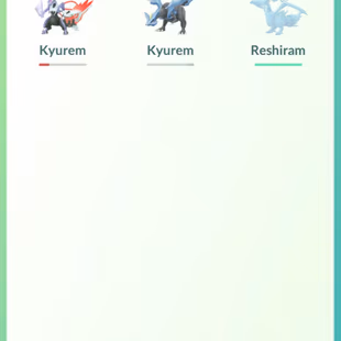LEVEL 50 []  SHINY LEGENDARY FUSED KYUREM WHITE [] 3 LEGENDARY [] 4 SHINY [] RENAME AVAILABLE  - Image 6