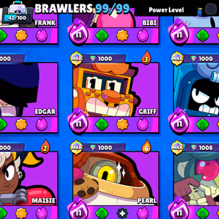 BEST OFFER | 71.2K TROPHY - 300X SKINS | 99/99 BRAWLER | 52X MAX | 48X HYPER | 12X LEGED/12X MYTHIC SKINS | DELIVERY INS - Image 6