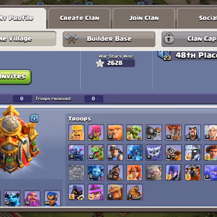 Th16 Almost Max | Hero-95-95-70-45 | Equipment-12-Epic Almost Maxed | BH 10 Full Max | Wall Defns Max |  XP-240 | NC-Yes - Image 4