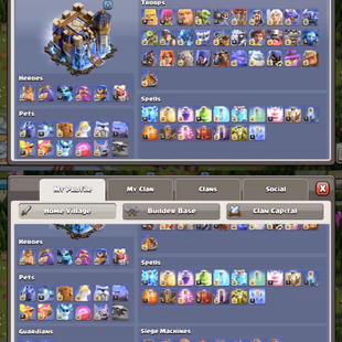 [TH 18 NEAR MAX] HERO MAX! GG-SB-FB-EB-RS [MAX] - 11X EPIC EQUIPMENT! DEFENSE MAX! BUILDER BASE MAX! LOW PRICE! A02 - Image 3