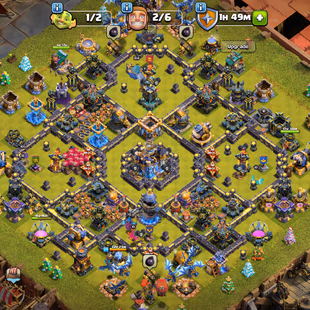 BEST DEAL | TH18 CLOSE MAX | WASTELAND SCENERY | GG-MAX!EB-MAX | HERO-105-105-70-76-50 | 229-XP| NICE SKINS-SCENERY  - Image 2