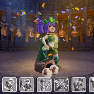 TH 17 4 HERO MAX || HEROES 100-100-65-75-50 || 2188 WAR STARS | HIGH EPIC EQUIPMENT | 8 HERO SKIN - Image 8