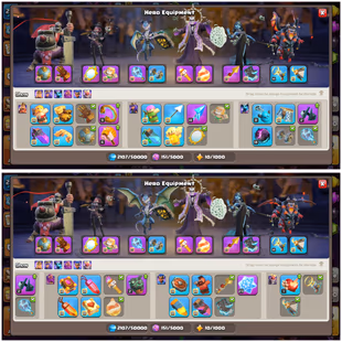 🔥TH 18 Full Max🔥9 Epic Max 10th 23 !! Rare Dragon and Snowman Statue !! Full Cosmic Set !! 9 Scenery!! 52 decorations  - Image 4