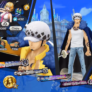 BR682-IOS+Android-9 Ex Meta(Gear 5 v2+Law+Black Beard v2+Shank v4+Lucci+Kid Law+Roger v2)+Good Medal+Support 151+S-Hawk - Image 2