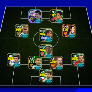 3275+ Team I Messi 110 I Suarez 108 I Son 104 I Baggio 106 I Nedved 106 I Patrick Vieira 106 I Cech 106 I Rio 106 I Chie - Image 2