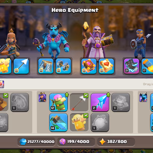 ❗[ PREMIUM TH-16 ]❗R.SPEAR [21] || E.BOOT [21] || HEROS: 70-78-43-40-32 || GOLDEN WALLS || NICE TROOPS AND ALL - Image 5