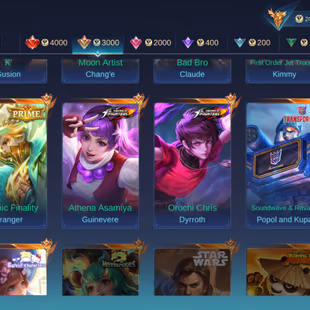 M310|LVL96|131HEROES|458SKIN|MEGACOLLECTORIII|2LEGEND|4ASPIRANTS|2STARWARS|5KOF|4SANRIO|MYTHICALGLORYS39 - Image 6