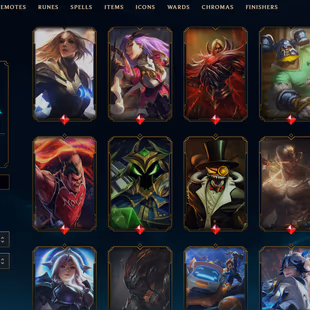 SEVER [ TR ] - 445 LVL  - GOLD IV FELX - 191 SKINS - FULL CHAMP [ 153226 BE - 28 RP ] - FULL ACCESS - Image 5