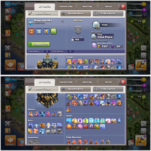 🔥PREMIUM MAXX TH 17 🔥 90-90-43-65-40 HEROES | ALL MAXX WALLS | 207 XP LVL | OP MAGIC ITEMS | EQUIPMENT: HIGH-LEVEL - Image 4
