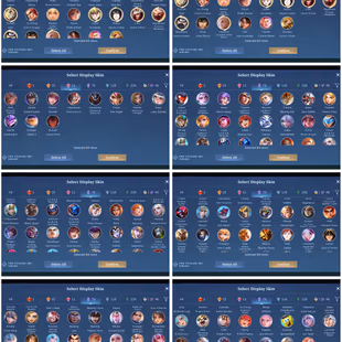 [IOS/ANDROID] CEL LVL 122 | 132 HEROES | 504 SKINS | MEGA 4 | ANIME SKINS | LEGEND - COLLECTOR DYRROTH - HXH GON KURAPIK - Image 4