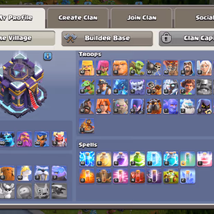 💫[ TH-15 NEAR MAX ]💫 6X EPIC EQUIPMENT || HEROS: 64-77- 40-52-30 || WALLS MAX || NICE DEF - TROOPS || BEST DEAL - Image 3