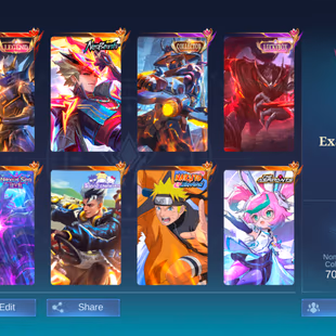 RAREST HYPER EXP ACC || 1 LEG 7 GRAND 7 EXQUISITE || ALMOST EXALTED 4 || EX 61 STAR || 115 MC || EPIC RECALL - Image 2