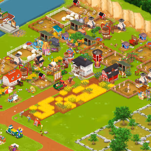 50 level | land tools farm | barn 3000 | Silo 800 | 1M coin | Land items Account - Image 3