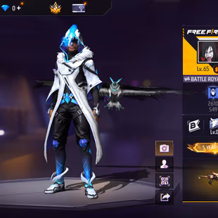 X180|Lvl 65|HEADSHOT ARTIST TITLE|41 CHARACTER|143 COSTUME(4 MYTHIC)|32 VEHICLE|205 WEAPON(25 MYTHIC)| STORMY ASCENT M4A - Image 1