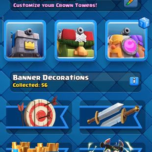 Level-44 || 15 Level Card 3 || 14 level Card 8 || 1200 Gems || Nc  Yes || 8700 Trophy || 63 Emote - Image 6