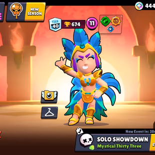 B60 & 7 Max Power Brawler | 16k Trophy | Name Change Free | 80 Skin | Full Access | - Image 1