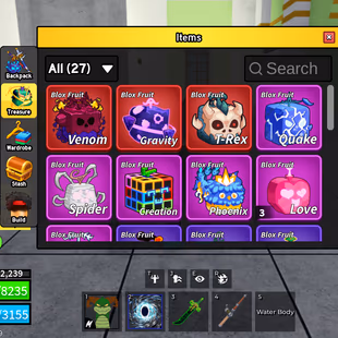 Lvl 1630 Blox Fruits Acc | 5 PERMS (Portal, Mammoth, Buddha, Magma) | Dark Blade | Shark V3 | Dragon Breath - Image 3