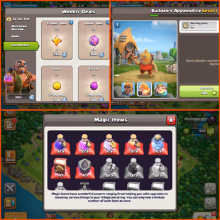 26]🎯 TH17 ALMOST MAX | 30 HERO EQUIPMENTS 👹| 6 SKINS | HEROES 84/87/55/63 | LEVEL 213 | INSTANT DELIVERY - Image 5