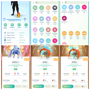 3x APEX [] LAS VEGAS BACKGROUND [] 92 SHINY LEGENDARY - Image 2