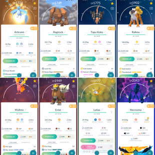 11x ARMOURED MEWTWO 💎 1103 SHINY 💎 757 LEGENDARY [] BG SOLGALEO [] CLONEs [] ORIGIN PALKIA [] SHINY MEWTWO [] 48 SL - Image 7