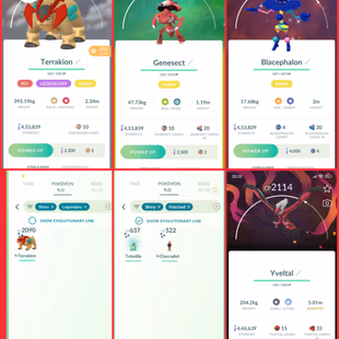 🎯NW STOCK-- RARE COSTUME PIKACHU (👹) LVL 52 ACCT | 71 SHINY 55 LEGENDARY () RARE SHINY ) MYTHICAL () 4.5M DUST() CHEAP - Image 3