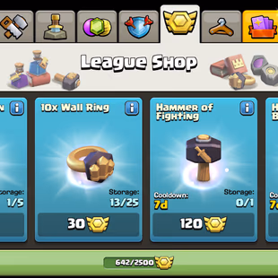 TH 13 MAXED !! TownHall Level 13 !! 14 Epics ( 6 Epic Max ) !! Magic Items !! Namechange Free !! 2250 Gems  - Image 8