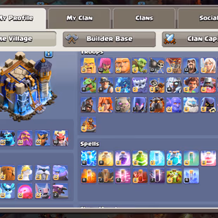 🌟 14x SCENERY | 3X FULL SKIN SET 🌟 BEST TH-18 MAX DEFENCE | ALMOST 8X EPIC MAXED | DESERT SET | FROST SET | CYBER SET - Image 4