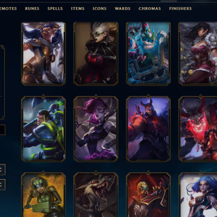 SEVER [ TR ] - 145 LVL  - PLAT LAST RANK - 119 SKINS - FULL CHAMP [ 161207 BE - 50 RP ] - FULL ACCESS  - Image 6