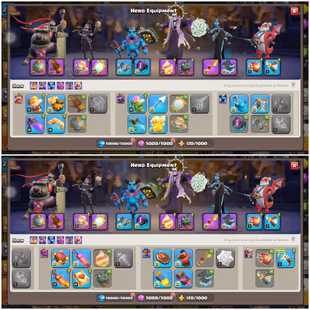 568||🔱LVL-234! TH-18🔥 [ LEGENDARY SCENERY and 4x SKINS] 3x EQUIP LVL-26! 2x EQUIP MAX! NEAR MAX PROFILE | DEFENCES!  - Image 6