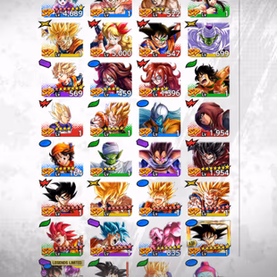 D889-IOS+Android-4 UL(SS4 Goku+Vegito Blue)+22 Legends+SS2 Gohan+Zamasu Red+Rose+Goku Black+Goku Yellow+Zamasu Zenkai - Image 8