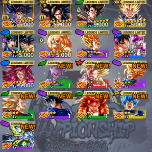 INSTANT GLOBAL [CNLT824]LR SS3 Goku (Mini) 10s + LR Bardock 14s + LF SS3 Vegeta mini 7s + 17 LF - Image 2