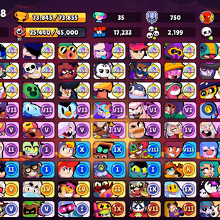 🌟ORCHI EDGAR🌟315 SKINS | 73.800 TROPHY | 99 BRAWLERS | 56 HYPERCHARGED | 59 MAXED BRAWLERS | 20 BUFFIES - Image 4