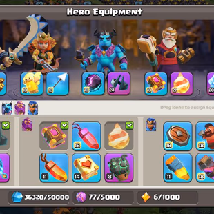 221 | 18 max walls [ heros-81-105-51-64-40 ] | best deal | strong troops and defence | nc yes - Image 5