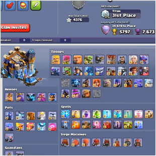 265 🔥 WORLD RARE 2014 TO 2025 ALL X MAS TREE 🔥 TH18 NEAR MAX | 10000 GEMS | [ HEROS-105-105-72-80-55 ] | 4376 W.S - Image 5