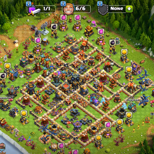 🔥[ TH-17 NEAR MAX ]🔥 E.BOOT [MAX] - R.SPEAR [23] || HEROS: 79-97-71-71-46 || NICE DEF - TROOPS || LEVEL 17 WALLS  - Image 1