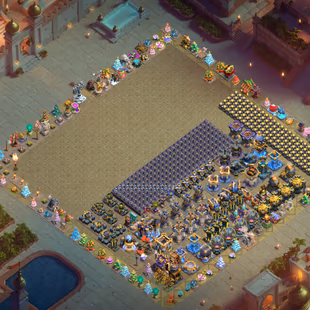 MAXED WALLS 💎 5x SCENERY💎 HIGH TH 18 - 3500 WWS - 105-105-95-80-55-4 HERO - OBSTACLES - 38 EQUIPMENT - MAX GUARDIAN  - Image 5