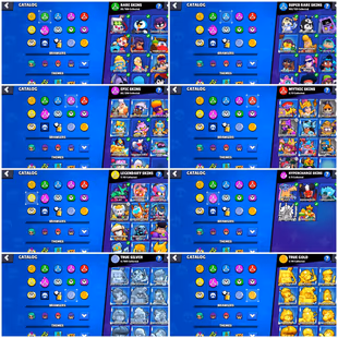 🌀 201 XP 🌀 150 GEMS |  55.2K TROPHY | 46 MAX [ 33 HYPERCHARGED ] | 302 RARE SKINS | 10 BUFFIES | SATURNIAN FAME 2 - Image 7