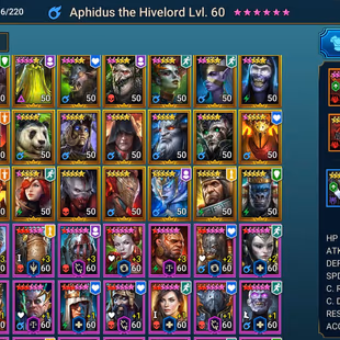 Mythic (Hivelord) - 42 Champions LV 60  - 10 Void - Image 2