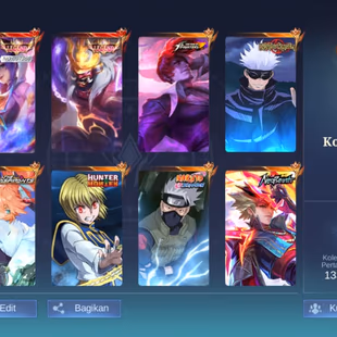 M348|LVL107|132HEROES|441SKIN|MEGACOLLECTORIV|2LEGEND(FANNYFRANCO)|XAVIERJUJUTSUKAISEN|JULIANHXH|FANNYASPIRANTS|3KOF|MY - Image 1
