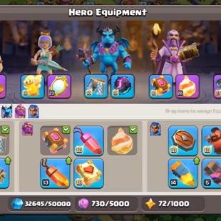 🔥BEST A.MAX TH17!!HERO MAX[100-100-75-50]MAX EPICS🔥[SB-MAX!FB-MAX!EB-MAX!RS-MAX!GG-23!MM-23]FREE NC!!BEST DEAL - Image 7